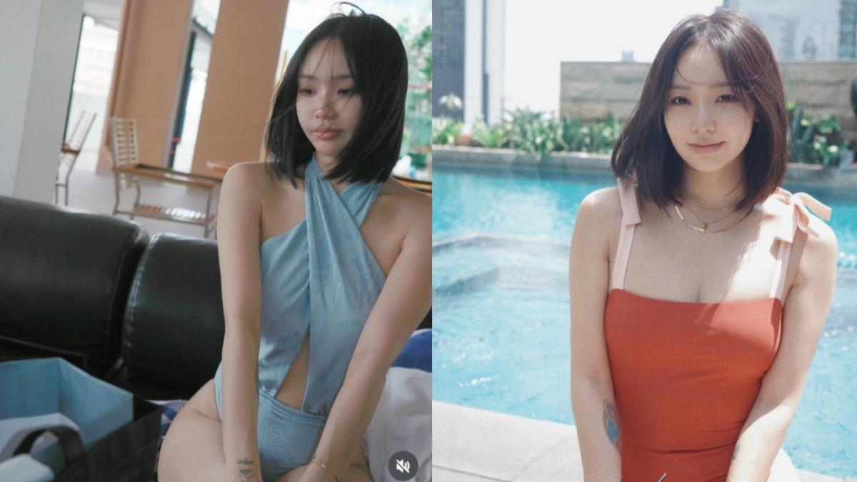 陳芳語開心分享旅行泳裝照。（圖／翻攝自陳芳語IG）