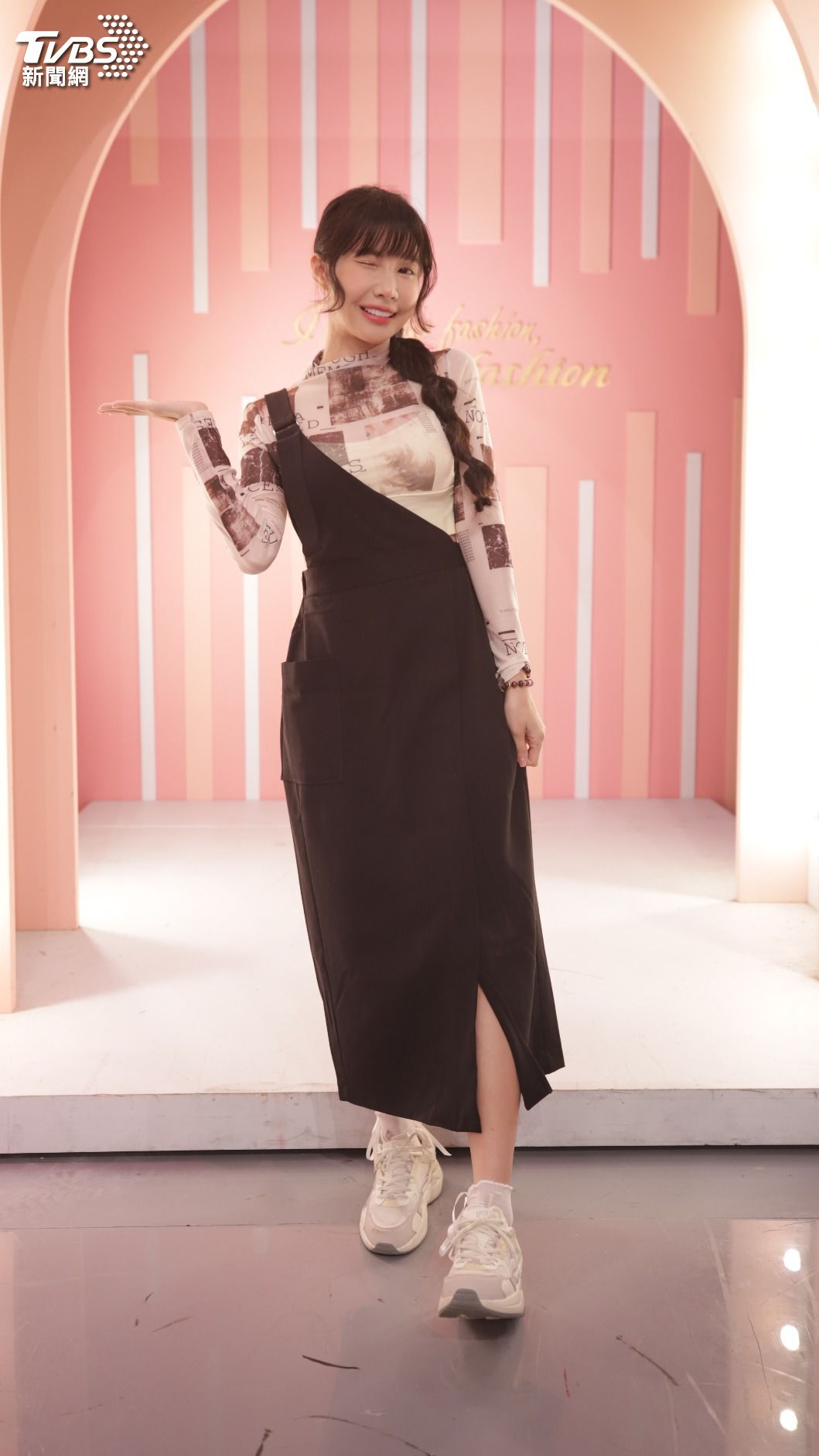 筠熹盼酸民重視啦啦隊的本質。（圖／TVBS）