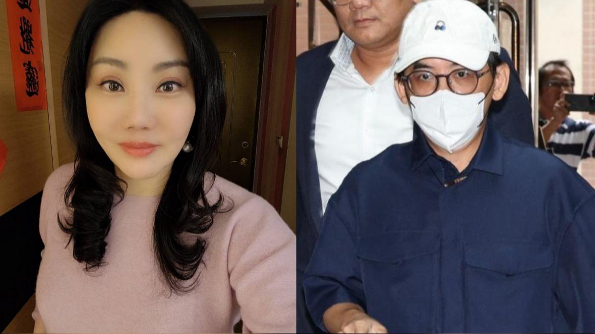 命理師沈嶸（左）表示黃子佼（右）有「死不認錯」、「狡辯」等不良業力。（圖／沈嶸提供、TVBS資料照）