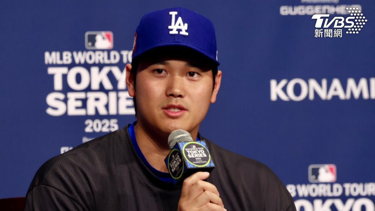 大谷翔平認為台灣非常適合作為未來的開幕戰地點。（圖／藍于洺攝）