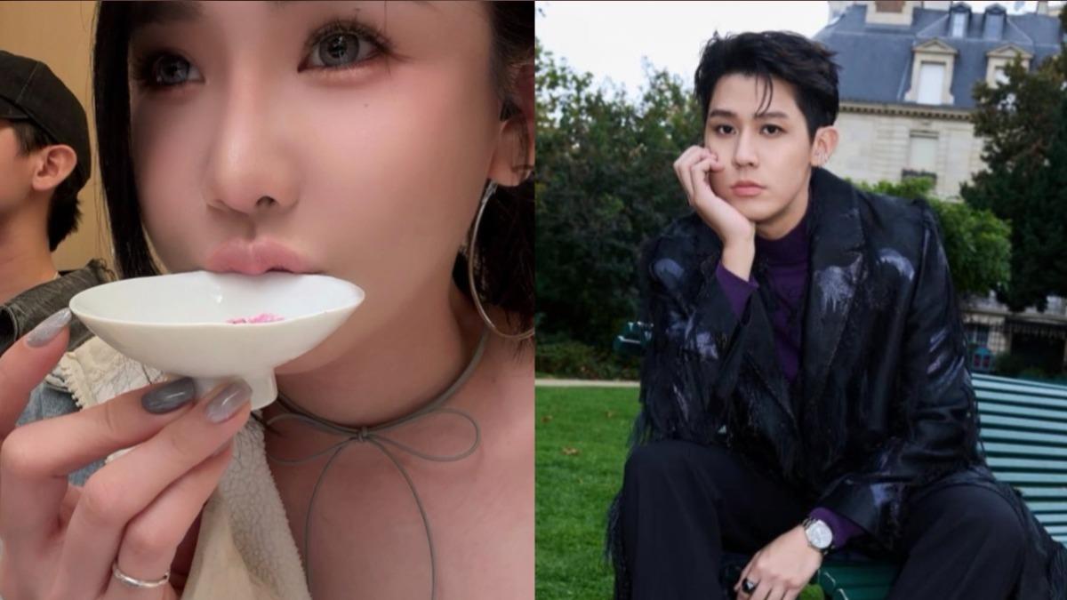 許允樂甜蜜慶祝情人節，難得曬出和李玉璽的合照。（圖／翻攝自李玉璽、許允樂IG）