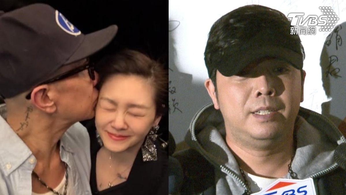 大S長眠金寶山，華崗學弟小炳哽咽發聲。（圖／翻攝自大S臉書、TVBS）