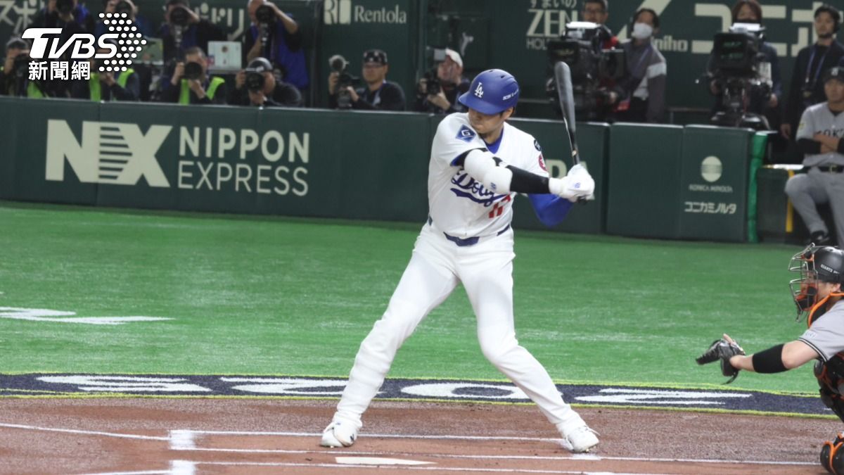 大谷翔平時隔2年再於日本開轟全壘打。（圖／李建緯攝）