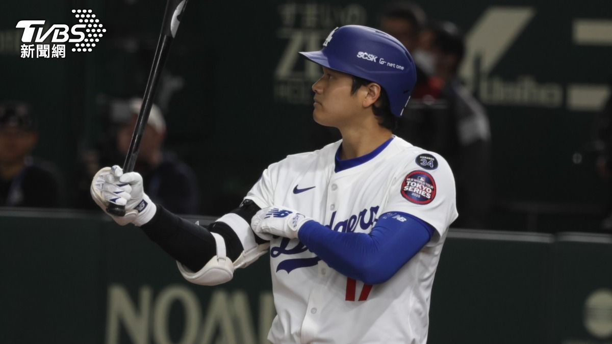 大谷翔平揮棒速度相當驚人。（圖／李建緯攝）