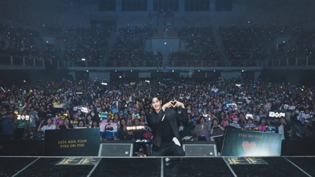 金秀賢2014年曾在曼谷舉辦見面會。（圖／翻攝自金秀賢IG）