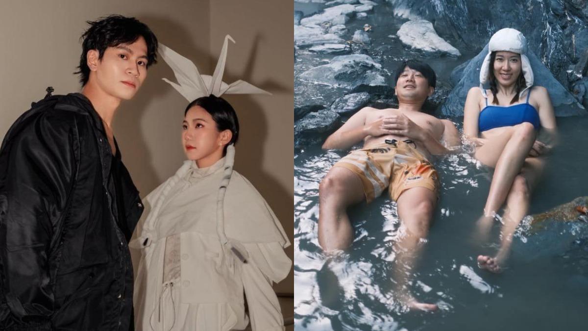 與「眾量級CROWD」頻道爭奪戰的戲碼不同，去（2024）年底分手的情侶檔「烙野孩」Allen與Amber繼續維持合作經營頻道。（圖／翻攝自眾量級CROWD　IG、烙野孩臉書）
