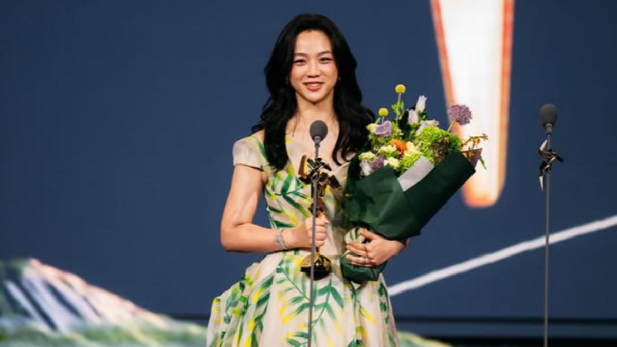 湯唯獲得亞洲電影人大獎。（圖／翻攝自官方IG）