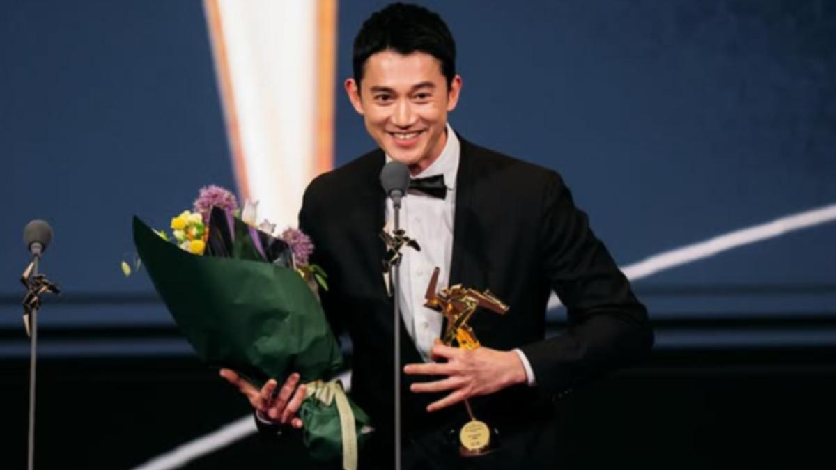 吳慷仁拿下AFA新世代獎。（圖／翻攝自官方IG）