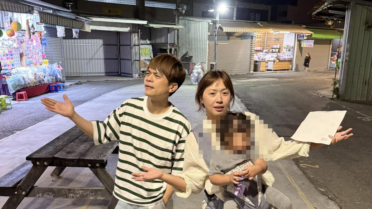 百萬YouTuber蔡阿嘎逛夜市意外發現攤商剩沒幾家。（圖／翻攝自蔡阿嘎臉書）