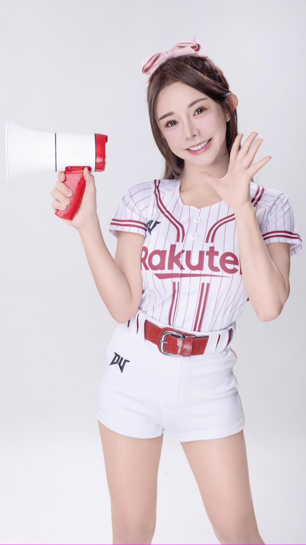 巫苡萱正式告別啦啦隊角色。（圖／樂天桃猿提供）