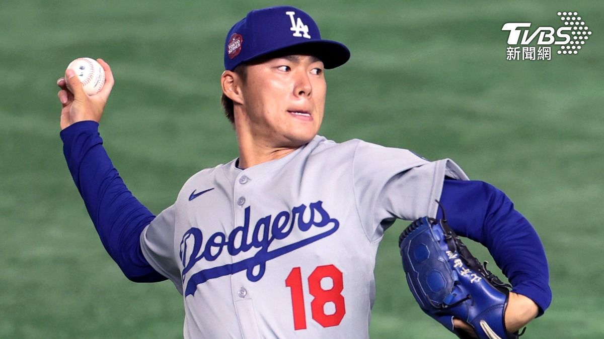 山本由伸將扛起道奇本季開幕戰先發。（圖／達志影像美聯社）