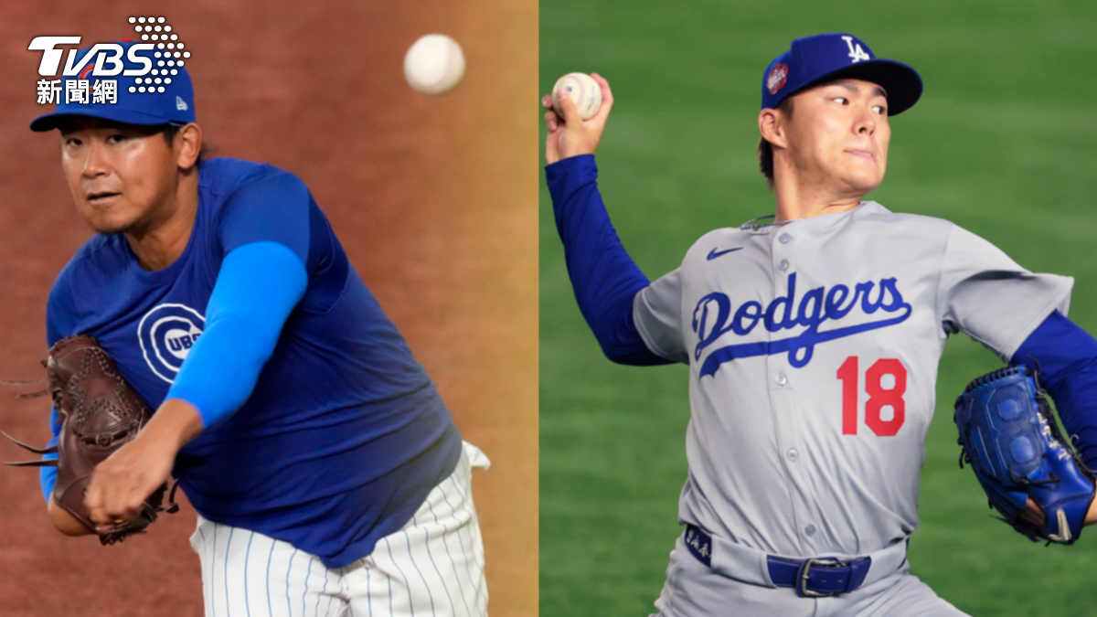 今永昇太（左）和山本由伸（右）將成為大聯盟史上首度開幕戰皆由日籍投手先發。（圖／達志影像美聯社）