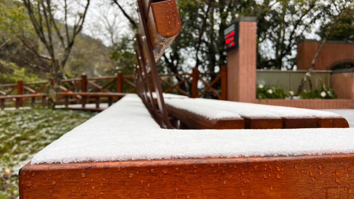 拉拉山雪景。(圖/風管處提供)