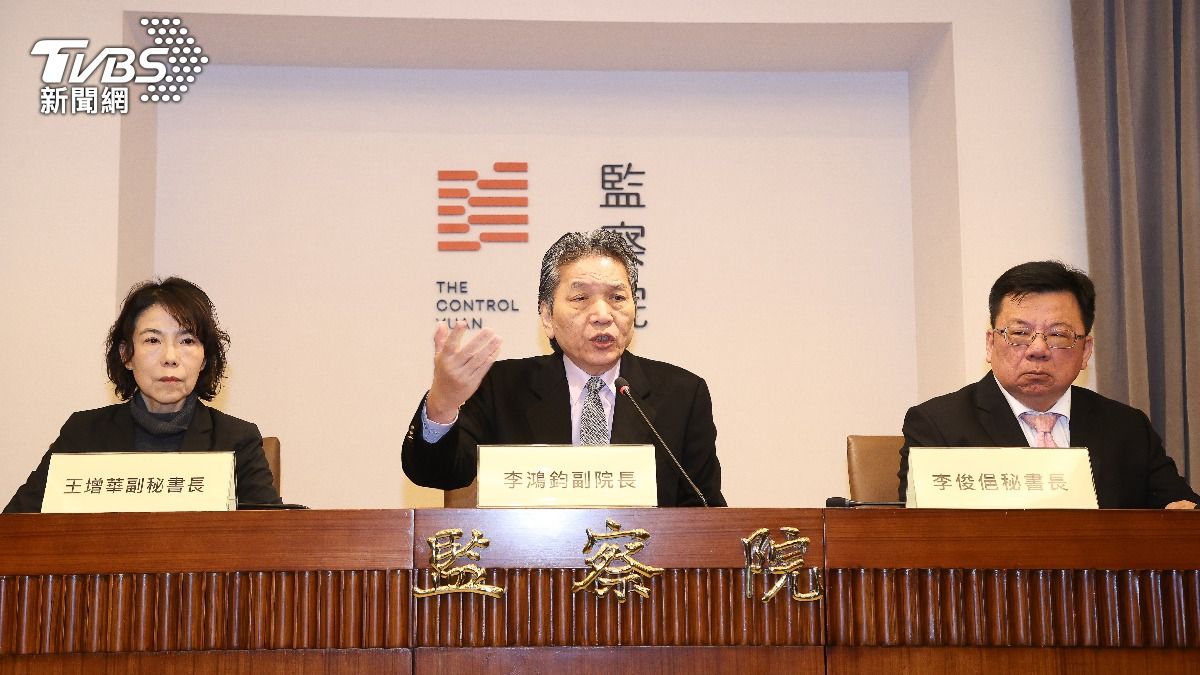 李鴻鈞表示監察院將向憲法法庭遞狀聲請釋憲及暫時處分。（圖／中央社）