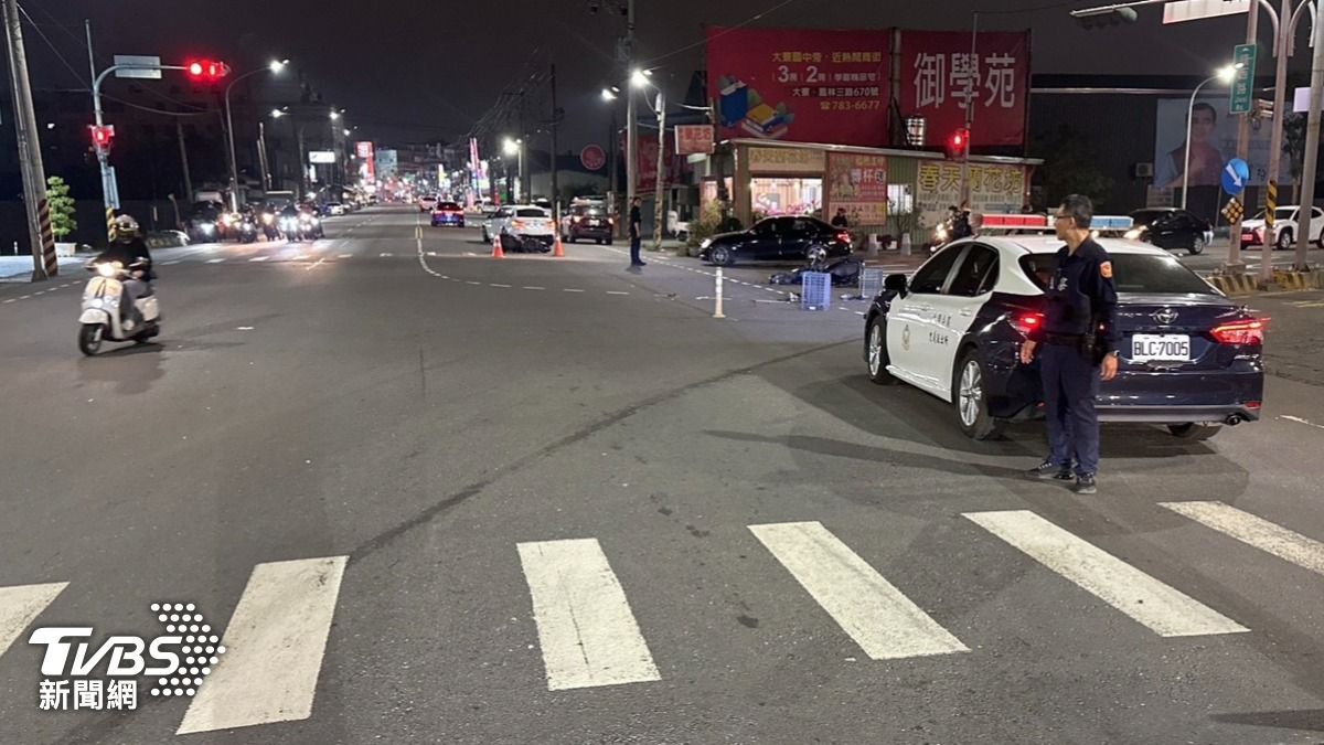 蔡男頭部重撞最終宣告不治。（圖／TVBS）