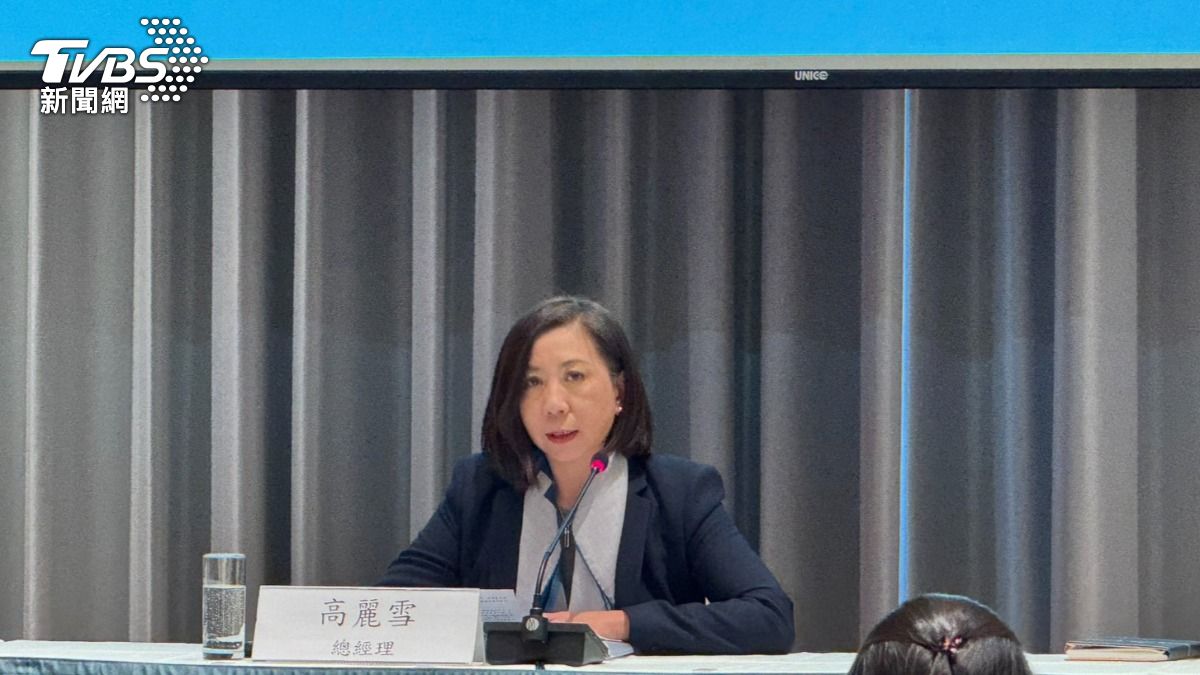 中信金控總經理高麗雪。（圖／謝佩穎攝）