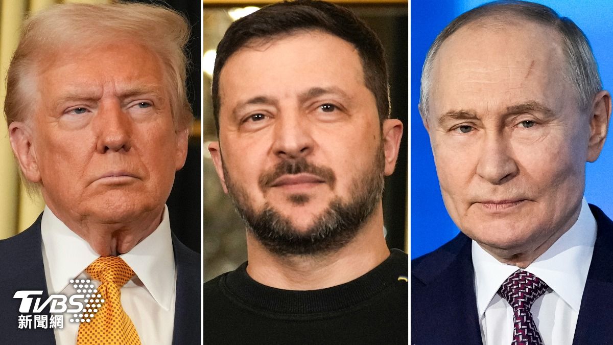 川普明將會見澤倫斯基，並預計兩週內與普欽會面。　（圖／達志影像美聯社）