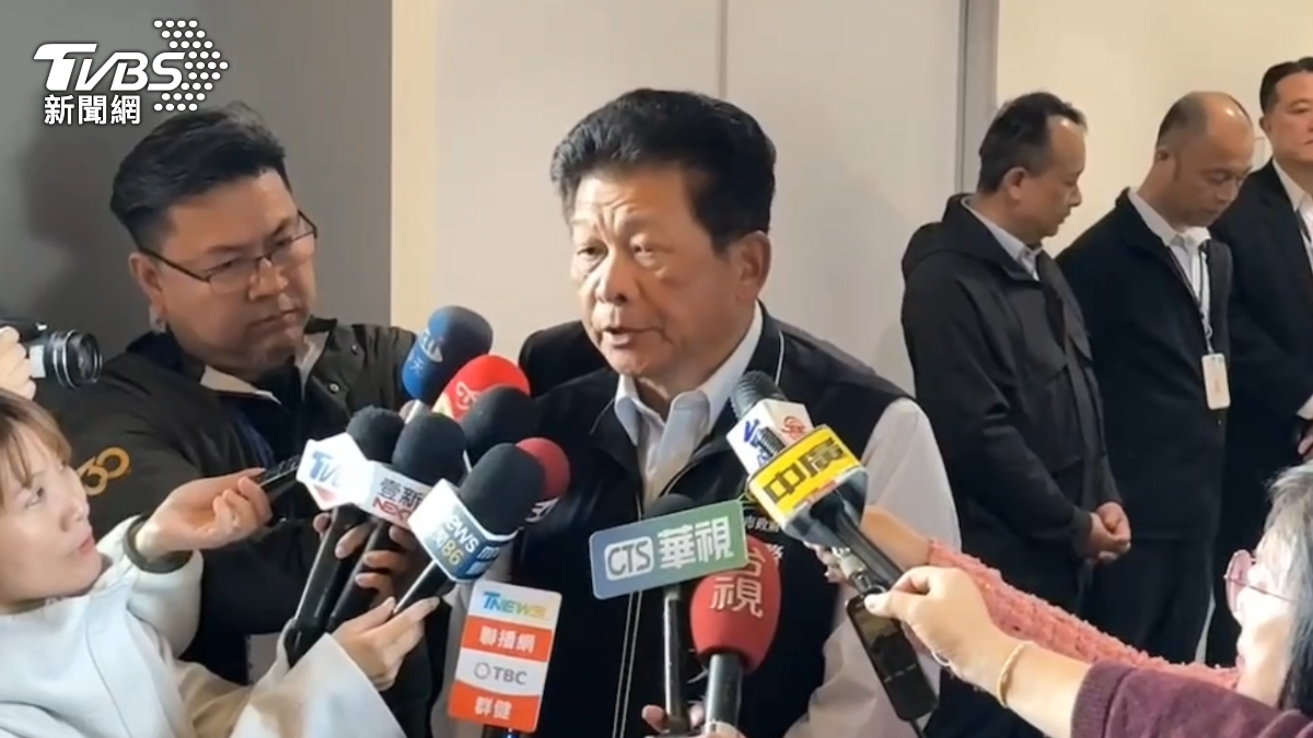 台中市警局長李文章說明。（圖／TVBS）