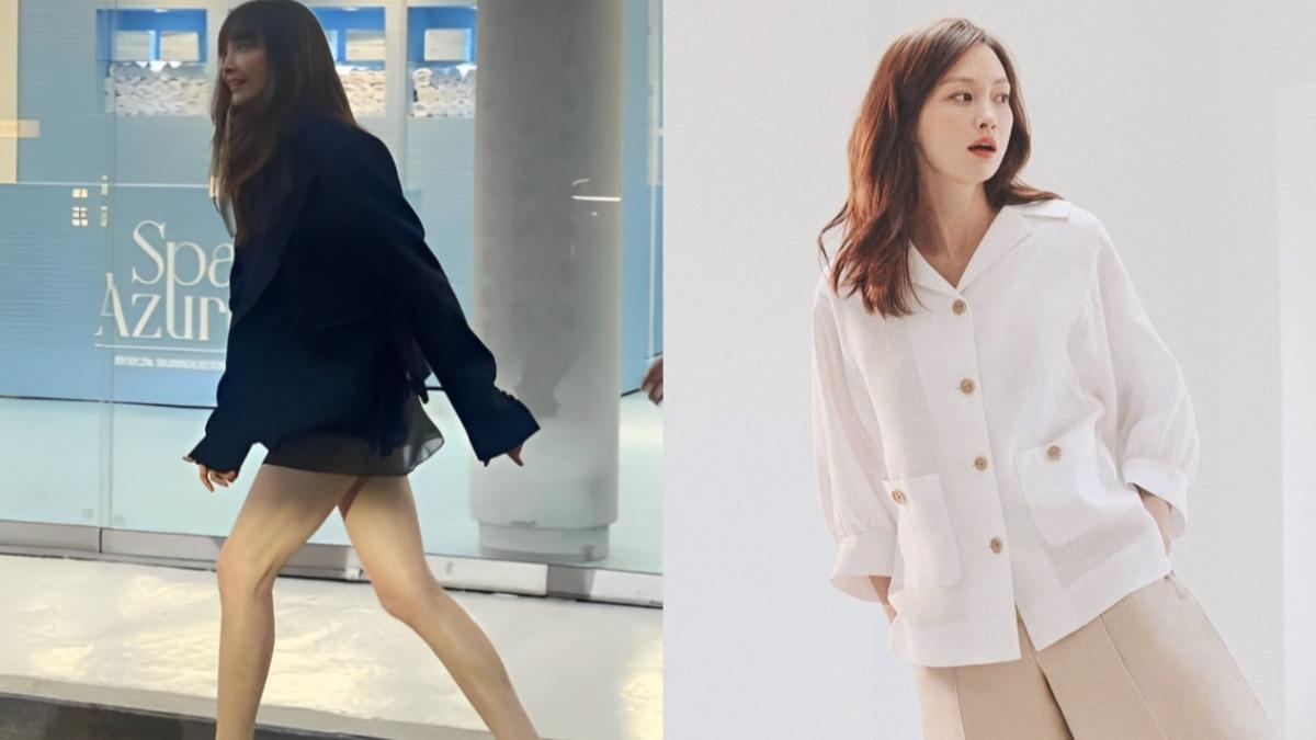 元斌老婆李奈映一雙美腿超辣。（圖／翻攝自IG＠leenayoungsocute）