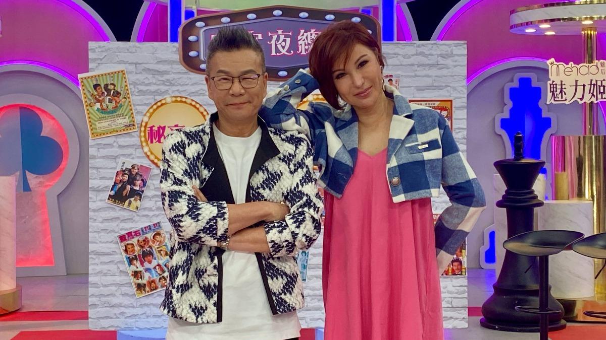 沈玉琳說利菁錄影當天化身「驚嘆號」。（圖／東森超視提供）