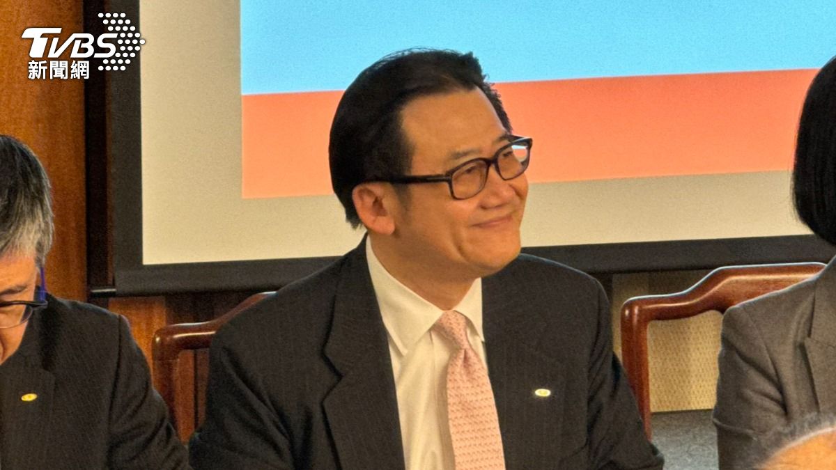 新光金控總經理陳恩光。（圖／謝佩穎攝）