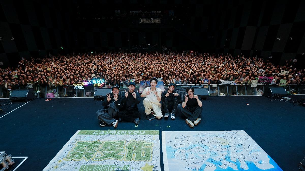 蔡旻佑趕在巡演最終場完成新歌，並首唱給歌迷聽。（圖／人見人愛娛樂提供）