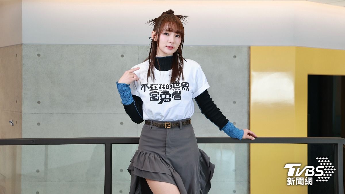 林莎在節目中拚勁十足，讓男搭檔都害怕。（圖／黃城碩攝）