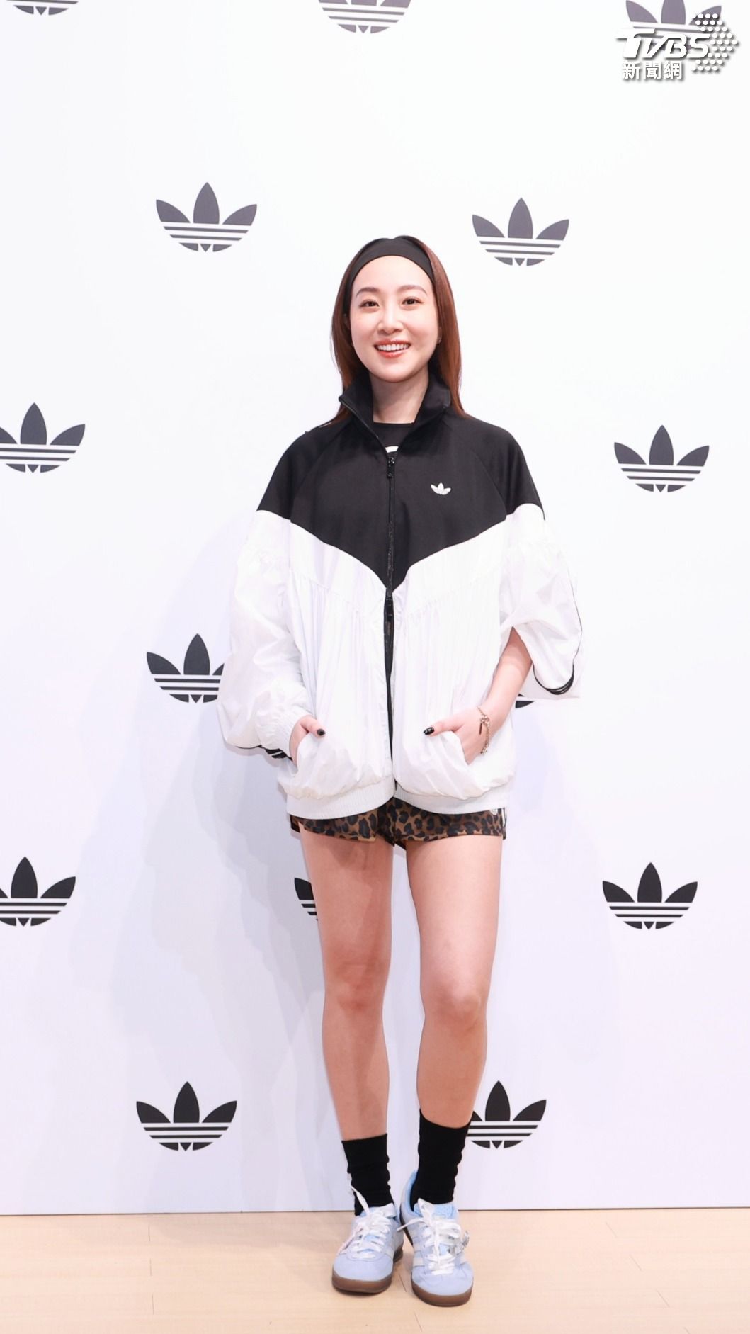 楊祐寧老婆Melinda相當可愛。（圖／趙世平攝）