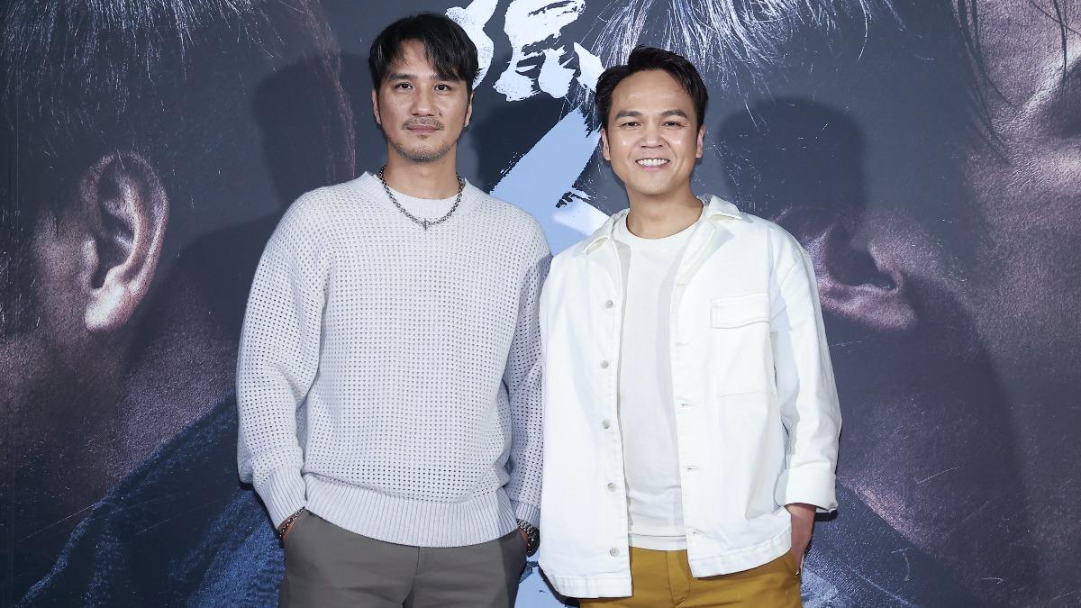 《獵人兄弟》首映會，徐詣帆（右）、馬志翔。（圖／記者黃城碩攝）