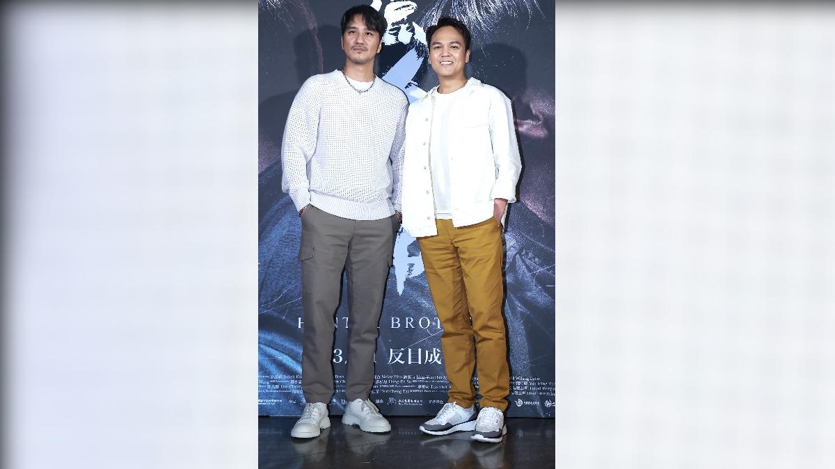《獵人兄弟》首映會，徐詣帆（右）、馬志翔。（圖／記者黃城碩攝）