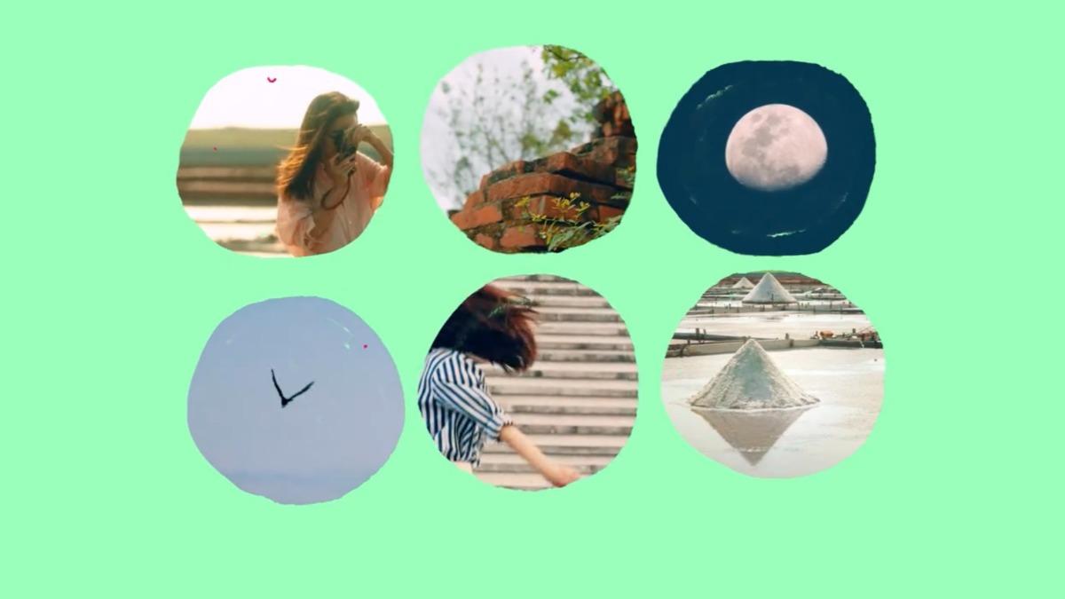 田馥甄場勘影片裡出現6個圓，粉絲猜測是第6張個人專輯即將問世。（圖／翻攝自田馥甄臉書）