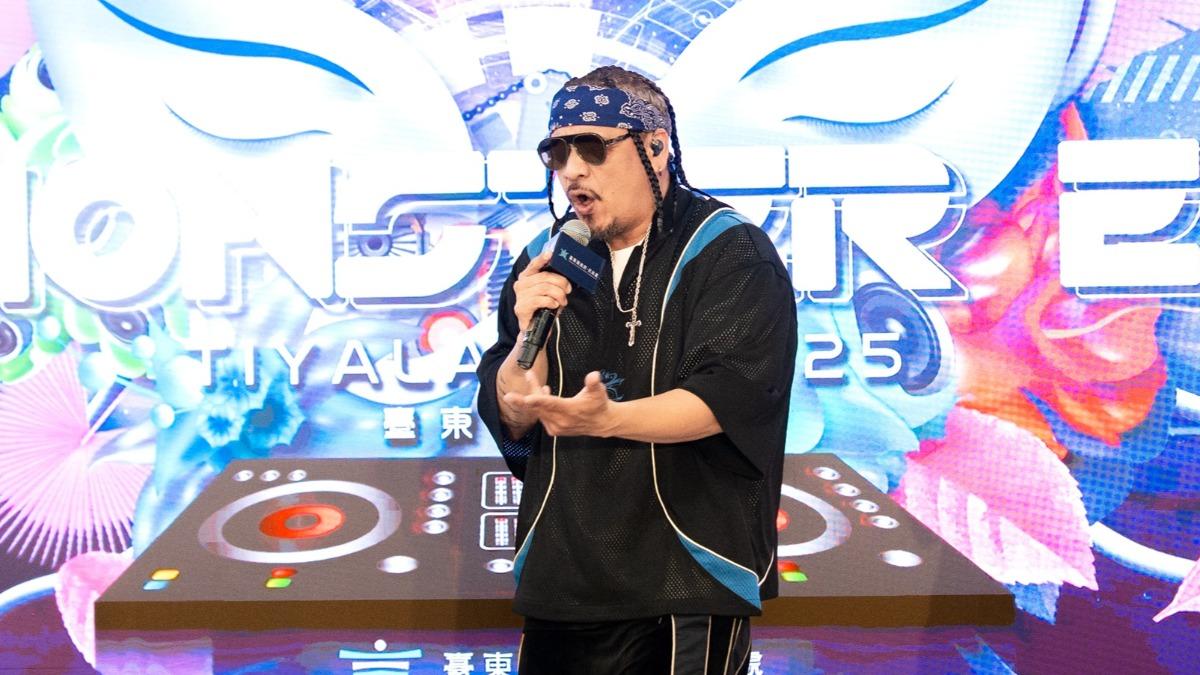 葛西瓦將和電音女神JANICE合作。（圖／臺東縣政府提供）