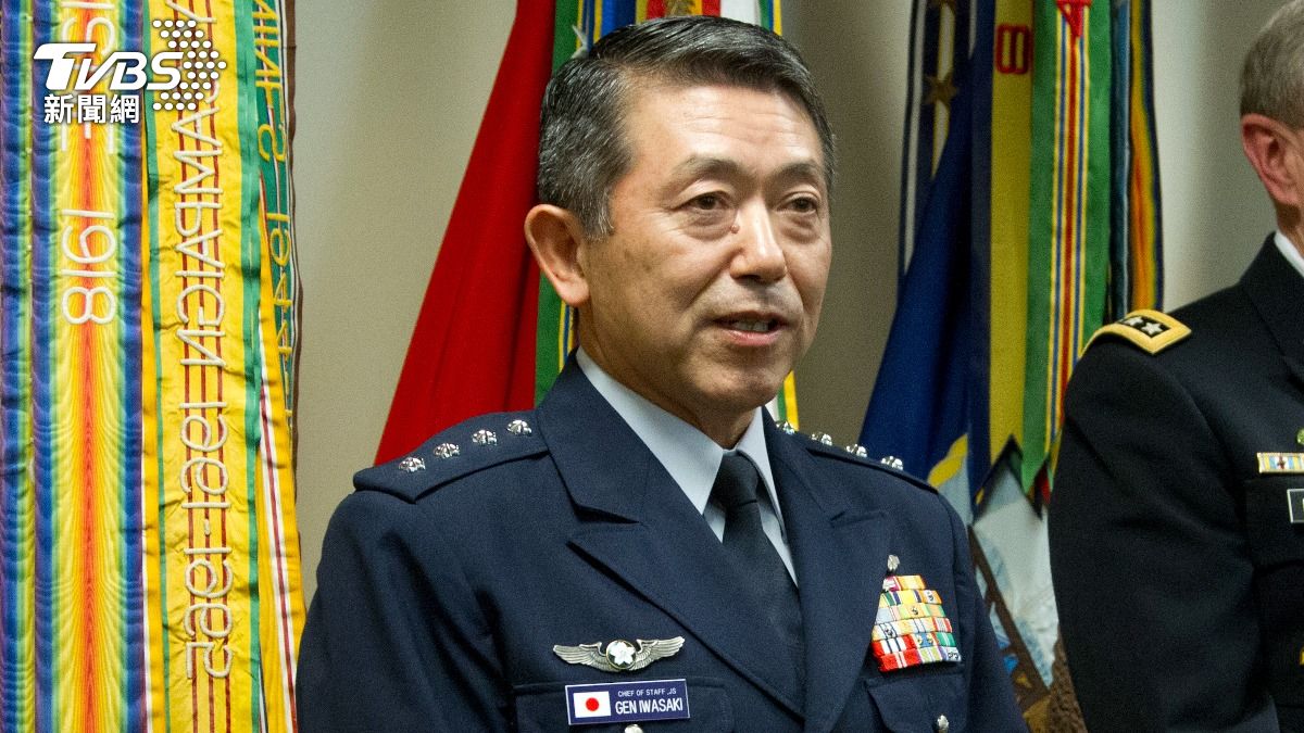 Taiwan appoints Iwasaki as adviser (TPG PHOTO) Taiwan appoints former Japan military chief as adviser