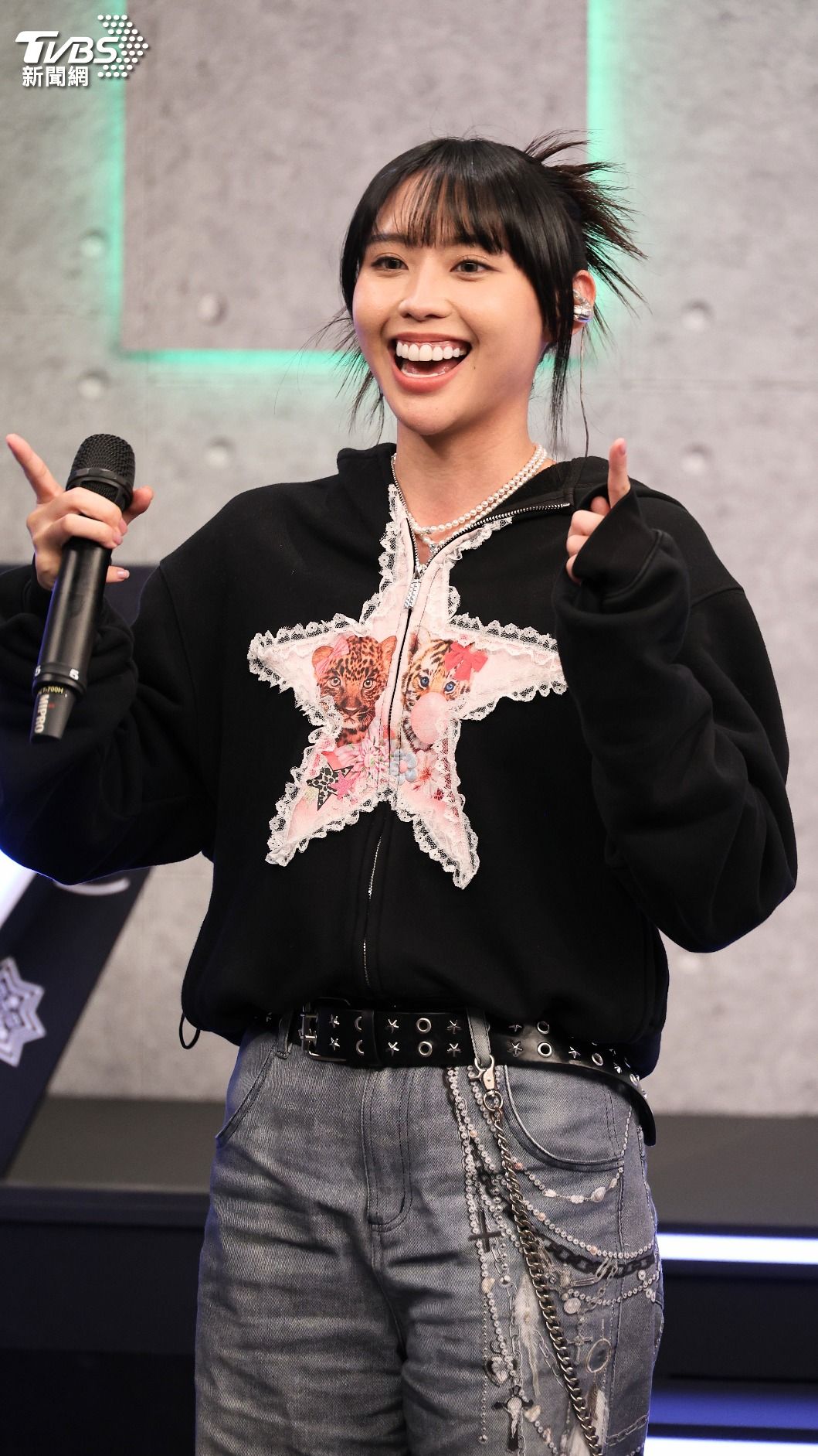 李芷婷沒抓到跟蹤者。（圖／張哲鳴攝）