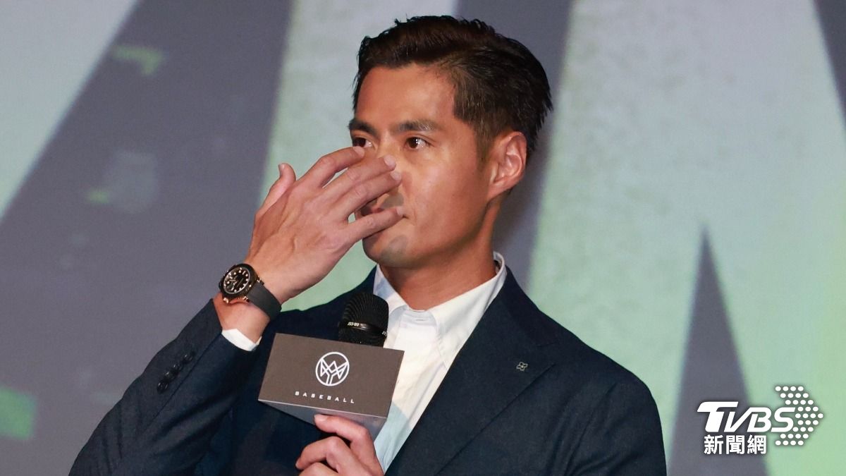 陳偉殷透露不回中職的主要原因。（圖／華子琛攝）