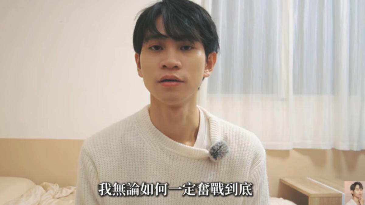 Andy誓言說一定跟家寧一家周旋到底。（圖／翻攝自Andy老師YT頻道）