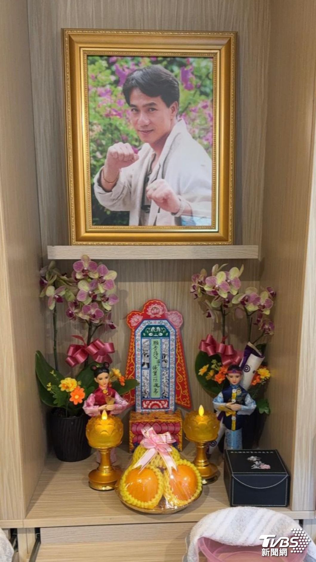 張振寰的帥氣遺照。（圖／經紀人提供）