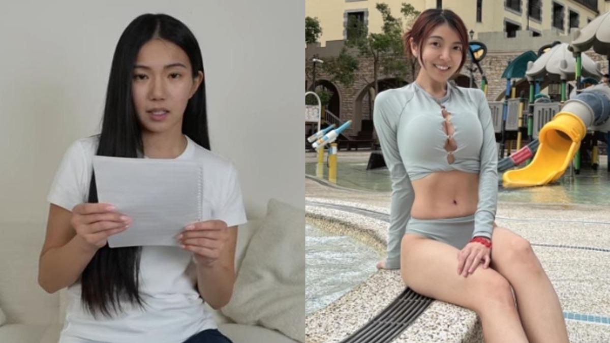 網紅家寧昨發出回應影片，醫師王姿允幫她重寫一篇。（圖／翻攝自YT@POPOO5200、臉書@Dr.Amortality）