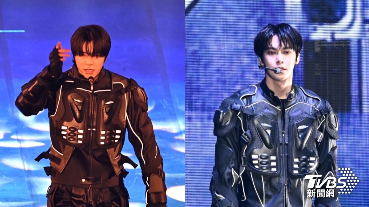 Johnny（左）、道英都積極用中文跟粉絲互動。（圖／黃城碩攝）