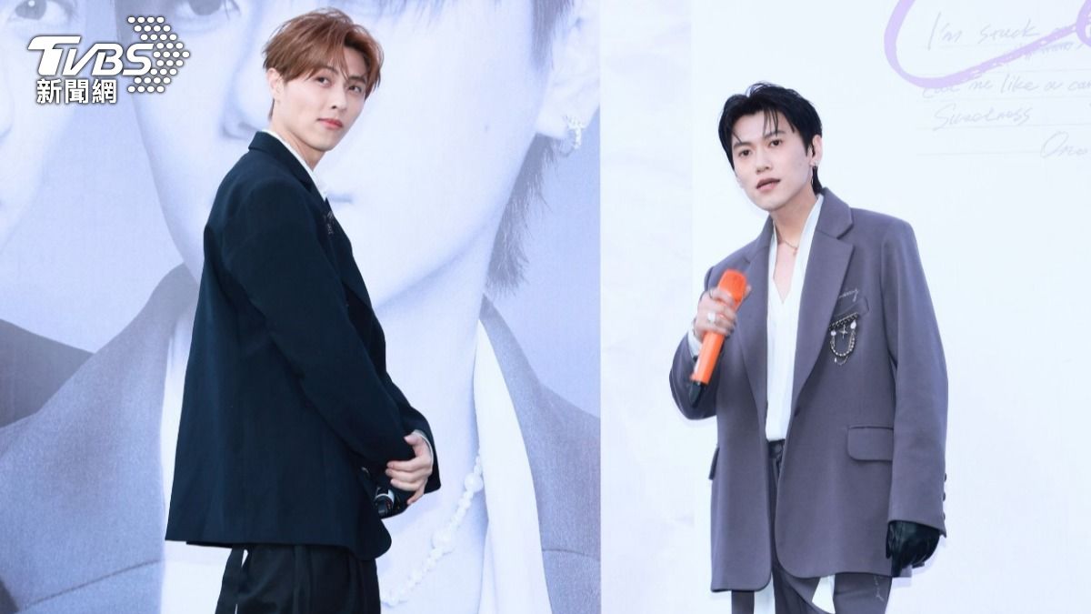 王子跟邱宇辰組團出道即解散。（圖／趙世平攝）