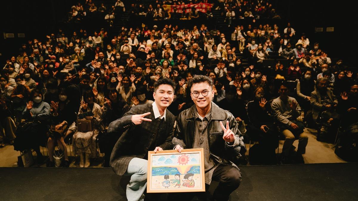 曾敬驊帶著新片《我家的事》前往大阪亞洲電影節。（圖／牽猴子提供）