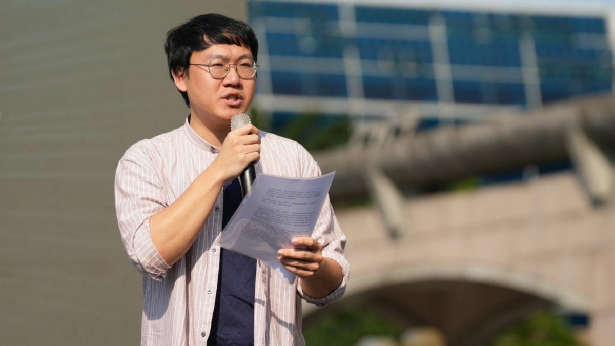 台灣公務革新力量聯盟常務理事朱智宇。（圖／民眾黨提供）