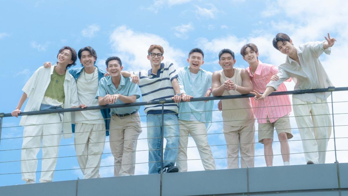 BL實境節目《戀愛Casting》8位男孩。（圖／轉高高娛樂授權、滾石唱片提供）
