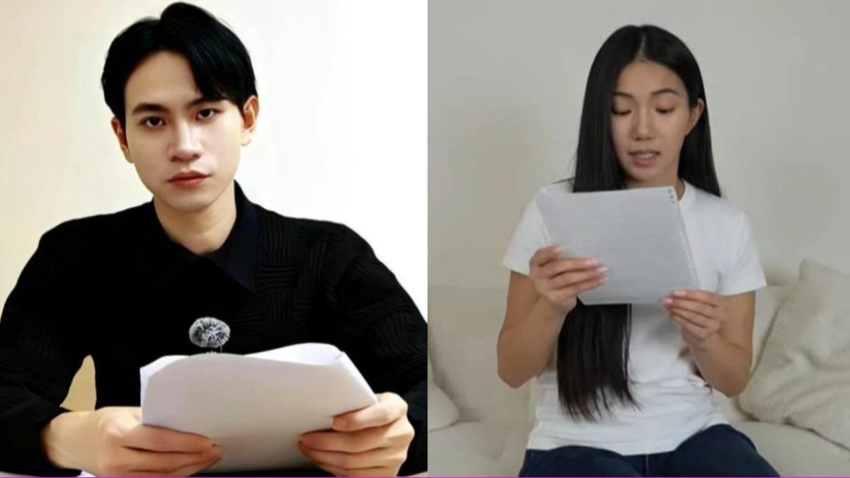 Andy老師和家寧的財務爭議持續延燒。（圖／翻攝自Andy老師、家寧YT）