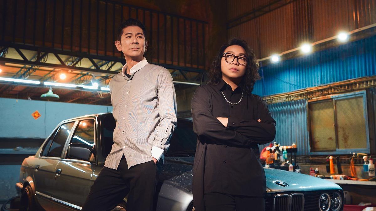 潘信維（右）和荒山亮亦師亦友，相當感謝對方提點他，讓他少走很多冤枉路。（圖／時刻娛樂提供）