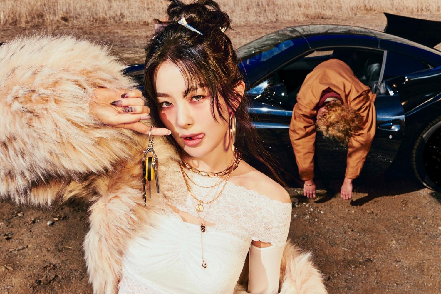 藉由這次發行專輯,SEULGI覺得發現自己不同的一面。(圖/SM Entertainment提供)