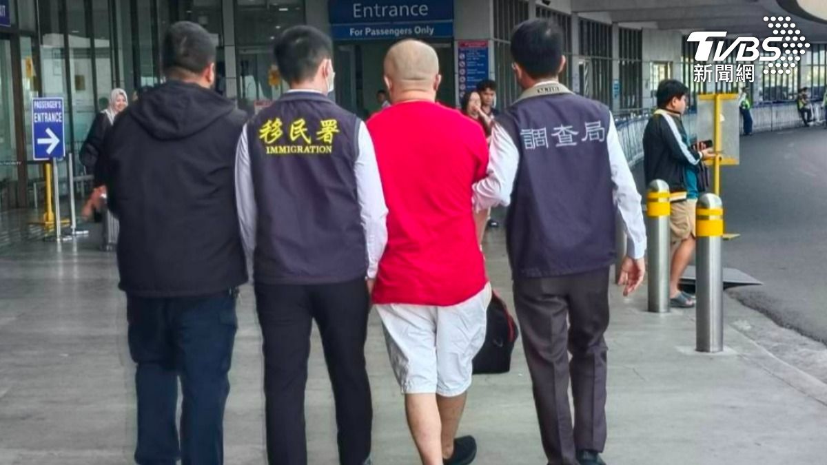陸軍六軍團前上尉工程官李振育，今遣返回台。（圖／TVBS）