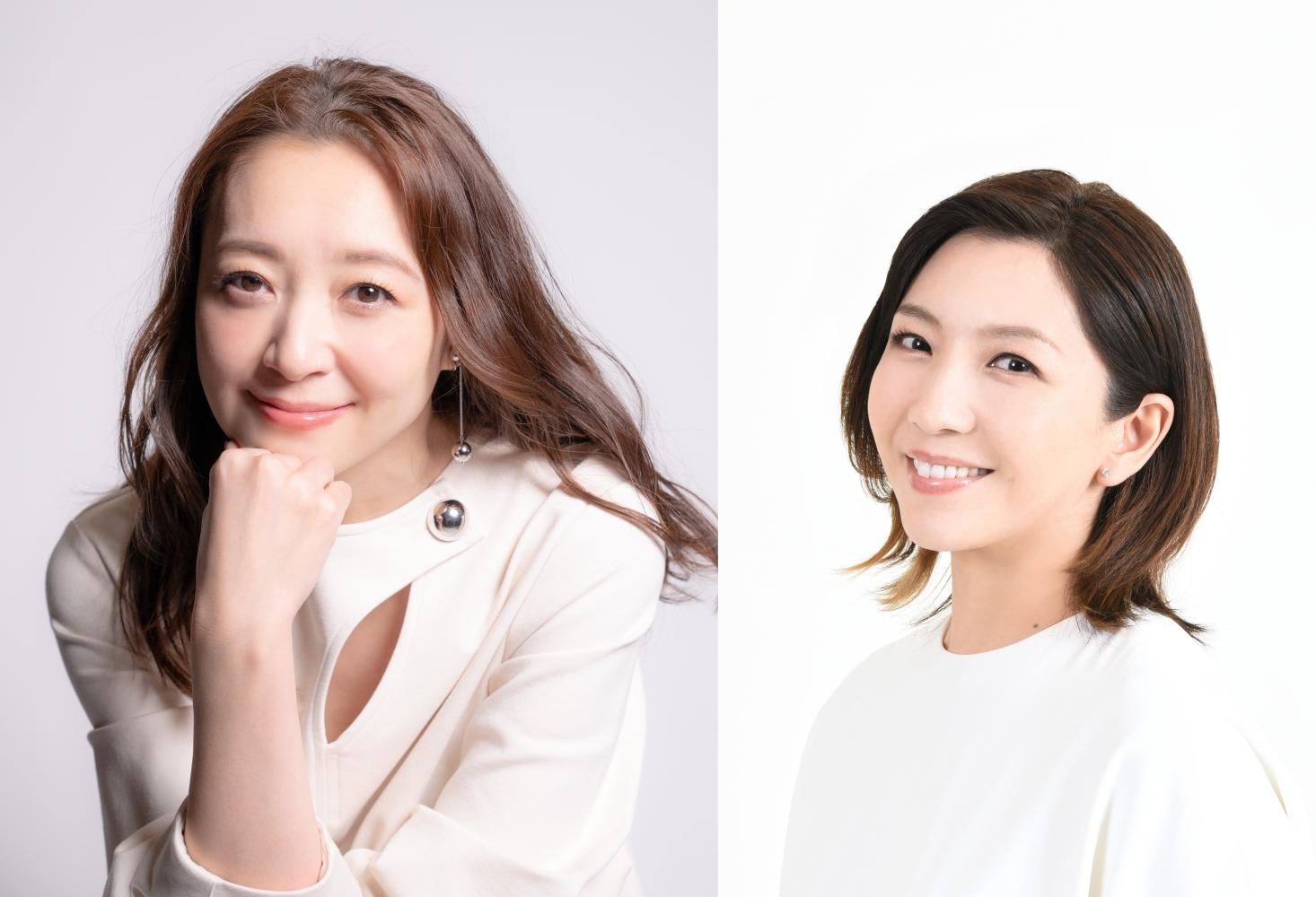 彩乃佳奈美（左）、瀬奈純7月將首度來台舉辦Talk Show。（圖／煌月藝術提供）