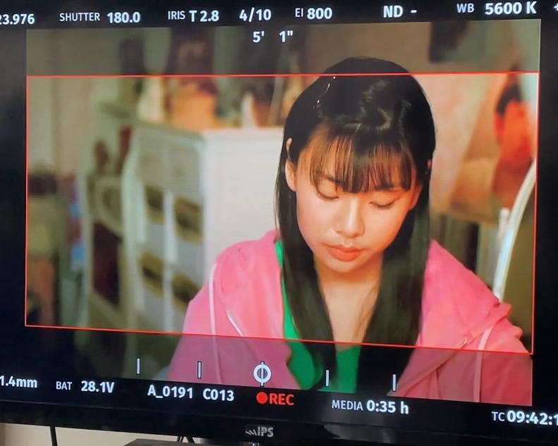 金秀安在《苦盡柑來遇見你》飾演叛逆學生。（圖／翻攝自金秀安IG）