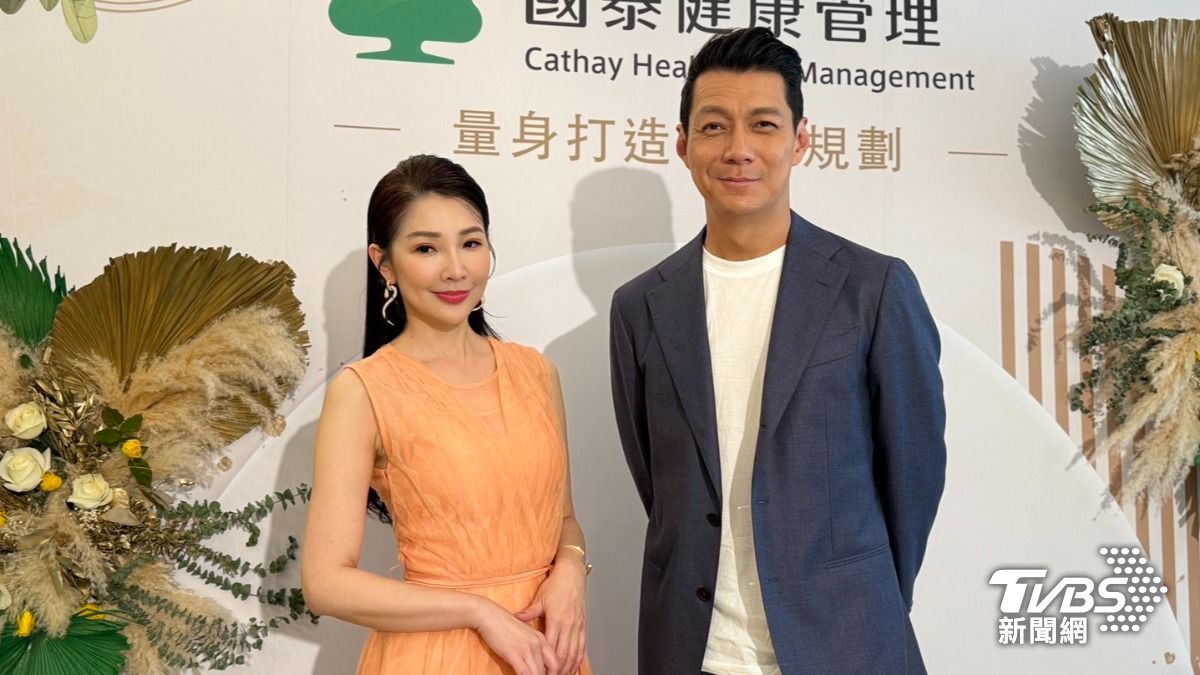 聶雲（右）和林書煒一同出席活動。（圖／黃盈容攝）